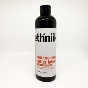 Ethniik Anti-Breakage Butter Lotion For daily moisturizing. Prevents breakage, split ends, and dryness with Aloe Vera and Vitamin E 10.1 fl. oz (300ml)