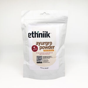 Ethniik Ayurgro Herbal Hair Strengthening Powder with Natural DHT blocker for Hair Loss – Ayurvedic Blend – 3.53 oz