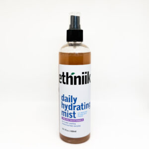 Ethniik Daily Hair Hydrating Mist for Textured Hair With Aloe Vera and Vitamin E For fresher smelling Hair and moisture Let moisture be your best friend 10.1 fl. oz (300ml)