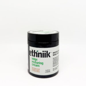 Ethniik Edge Restoring Cream for Thinning Edges For receding edges and hairlines Restores hair around your edges and other areas of hair loss With Aloe Vera and Vitamin E 3.4 fl. oz (250ml)