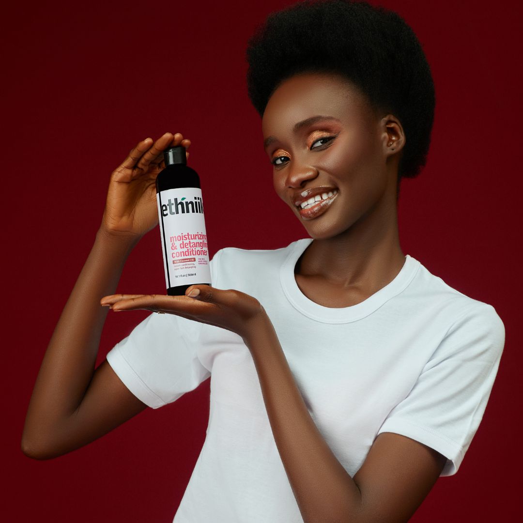Ethniik Hair Products - Moisturising and Detangling Conditioner