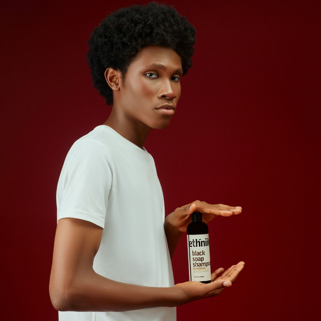 Ethniik Hair Products- Black Soak Shampoo