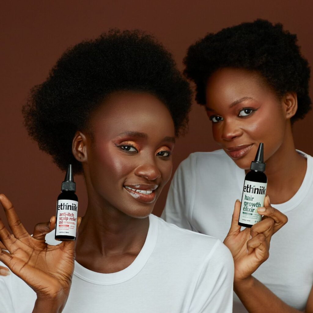 Ethniik Hair Products - Hair Growth Oil Elixir and Anti itch scalp relief oil